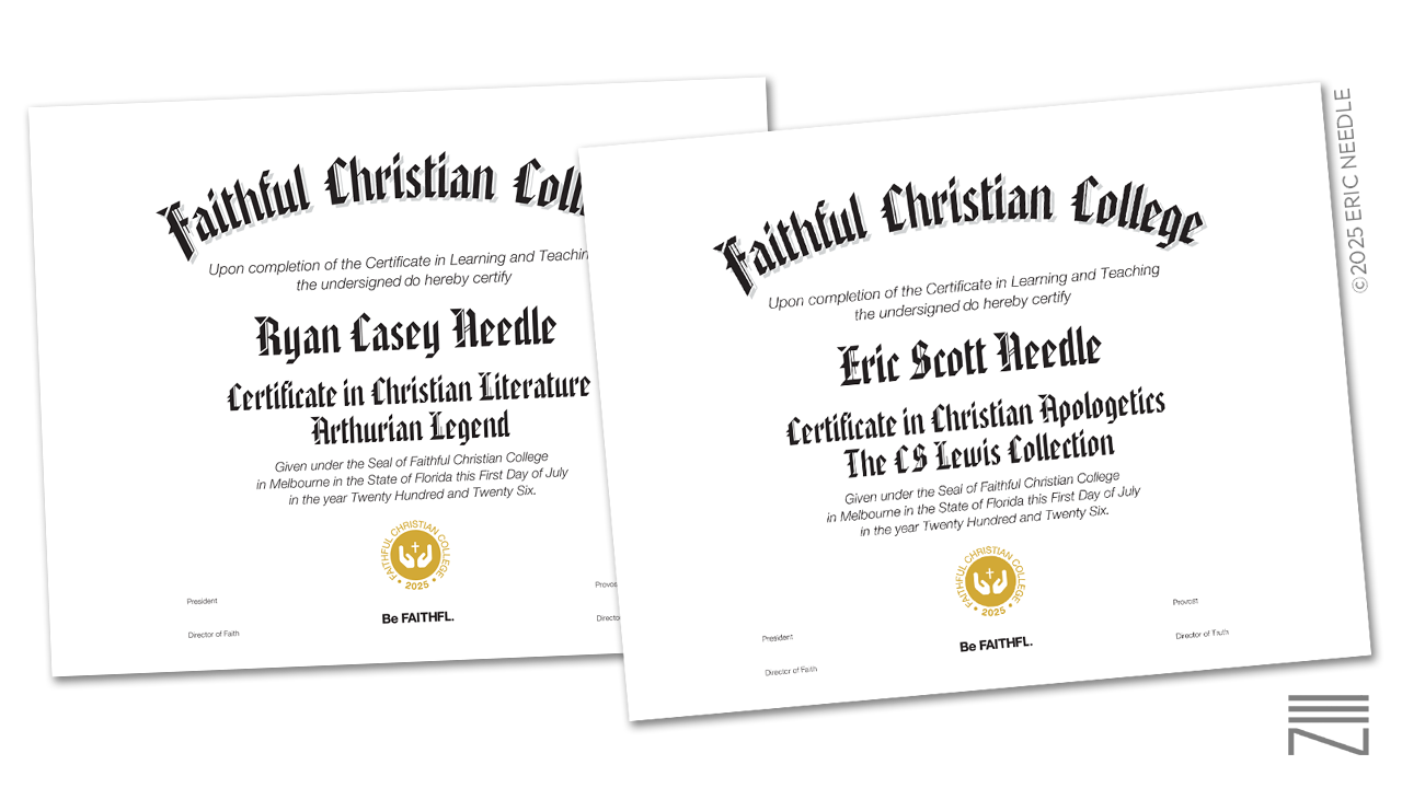 Certificates